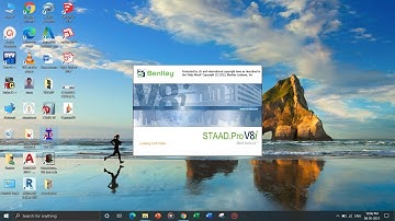 STAAD Pro Introduction Part 3 | Continuous Beam Analysis