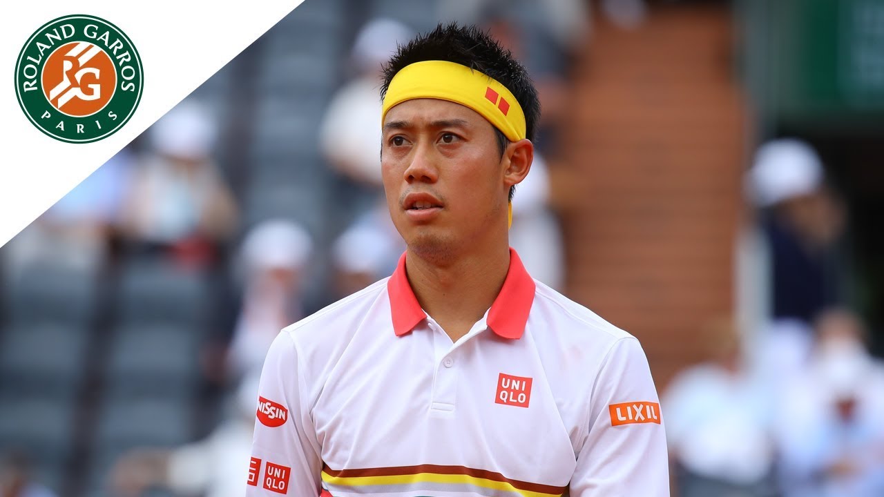 Kei Nishikori Vs Benoit Paire Round 2 Highlights I Roland Garros 2018 Roland Garros Kei Nishikori Benoit [ 720 x 1280 Pixel ]
