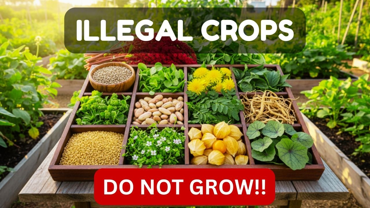 15 Illegal Crops More Nutritious Than Anything You Can Buy — Why They Were Erased