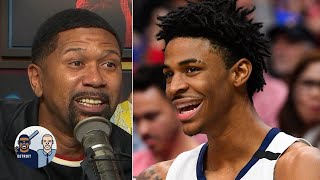 Jalen Rose reacts to Ja Morant's ankle-breaker on Jerome Robinson | Jalen \& Jacoby