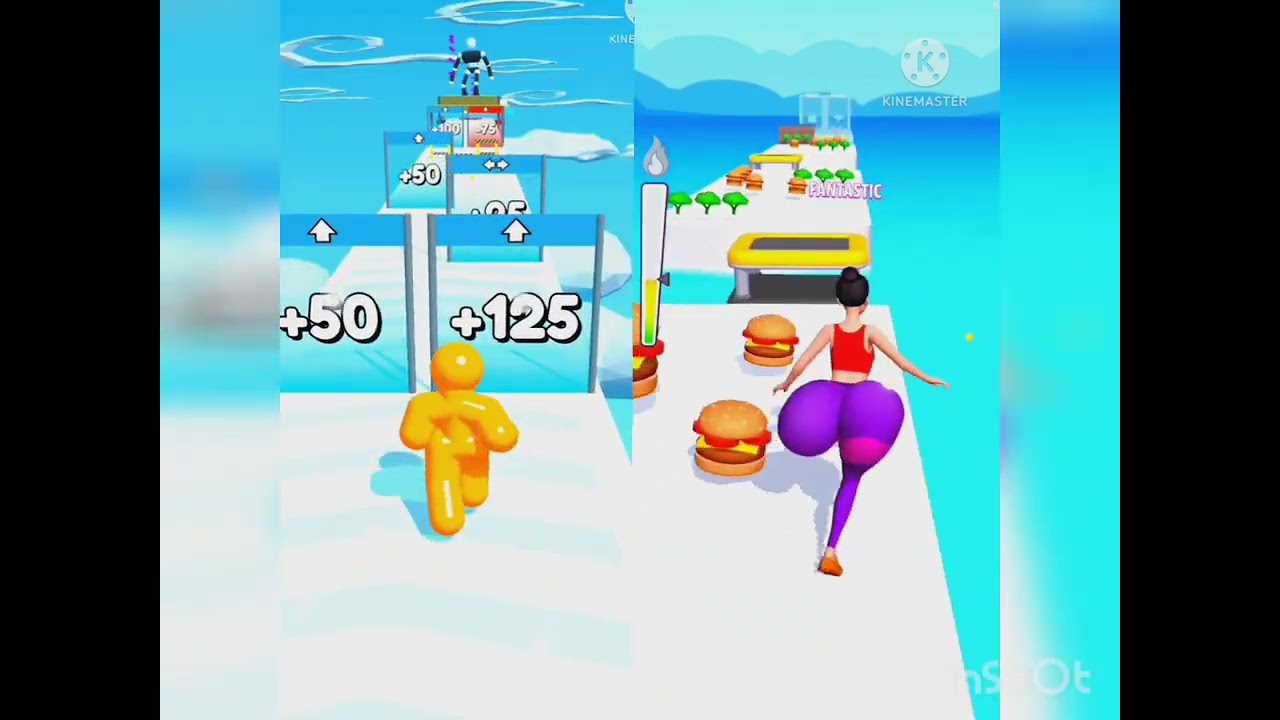 Tall man run Vs twerk race max new level Android phone gameplay walkthrough free top gaming 12k