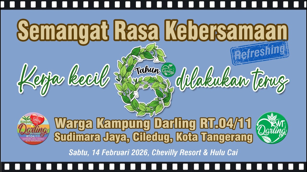 Semarak 6 Tahun – Kerja Kecil yang Dilakukan Terus