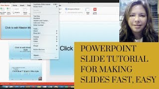 Powerpoint slide tutorial for making slides fast, easy for VSLs, webinars