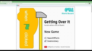 Getting over it but its on scratch!!!
