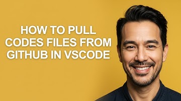 How to Pull Codes Files From Github In Vscode - KevinHowTo