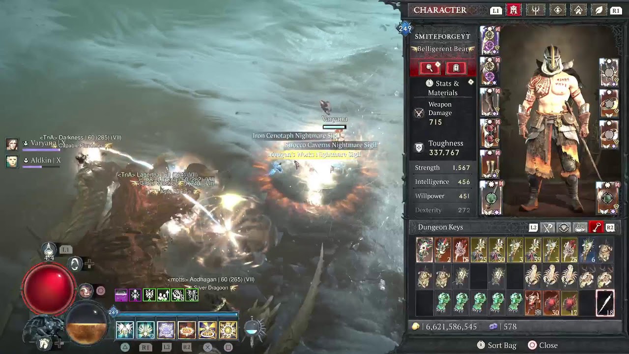 🛑LIVE Diablo 4 Pulverize Druid. Character Leveling.