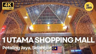 1 Utama Shopping Mall Walking Tour | One Utama | Bandar Utama, Selangor, Malaysia [4K]