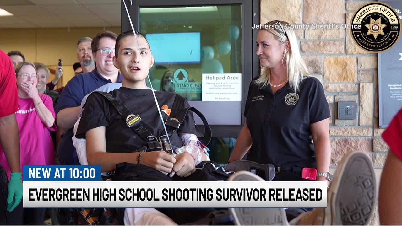Evergreen High School shooting survivor released from hospital 1 month after tragedy