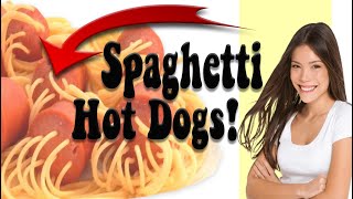 EASY Spaghetti Hot Dogs and Octopus!
