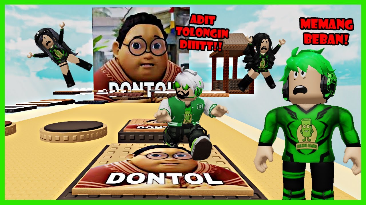 Ketemu Denis Manusia Paling Beban Di Indonesia - Roblox Dontol Tower