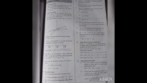 3-D Geometry (important formulas)#cuet #jee #class12 #cbse #shorts