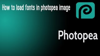 How to add font on photopea editor | Photopea tutorial in hindi screenshot 5