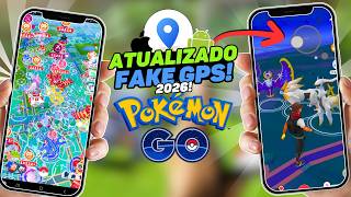 NOVO melhor FAKE GPS para POKEMON GO de 2026 - Iphone e Android!