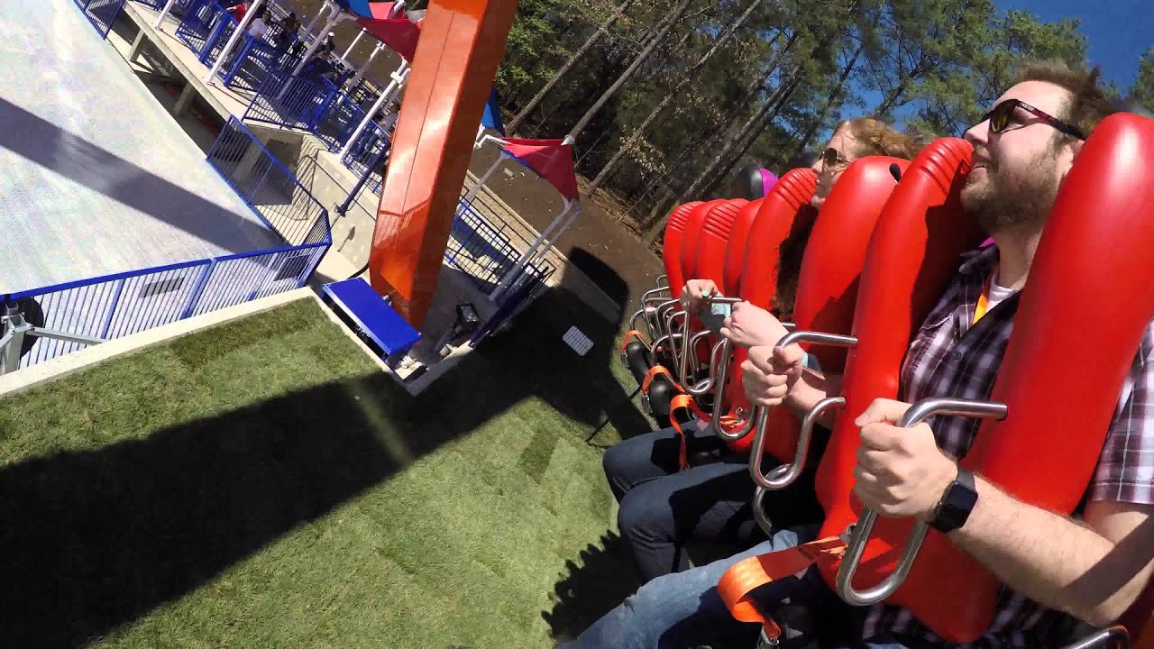 First Look at Kings Dominion's New Thrill Ride Delirium - YouTube
