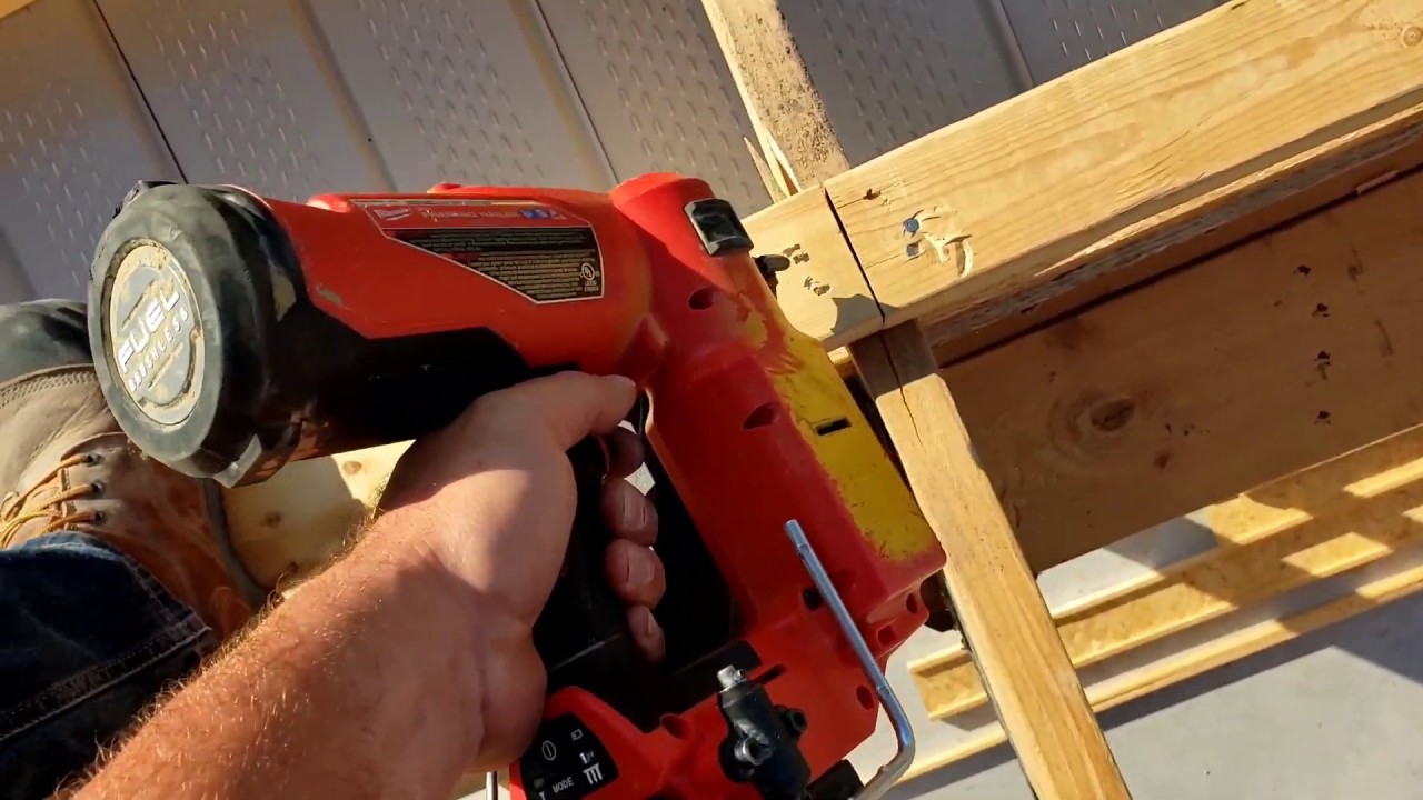 Milwaukee Framing Nailer 2 Week Review YouTube