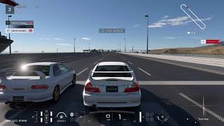 Mitsubishi Evo 5 Vs Subaru Impreza WRX STI Drag Race Drag Race 34 Mitsubishi Lancer Rs Evo 5 Vs Subaru Impreza Sti Ra Version 5