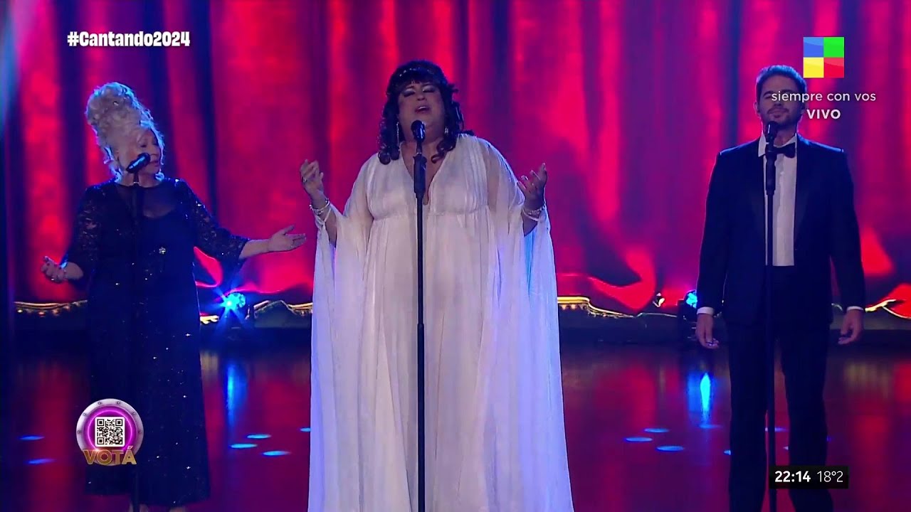 🤩  LUISA ALBINONI con María Castillo BRILLARON con 