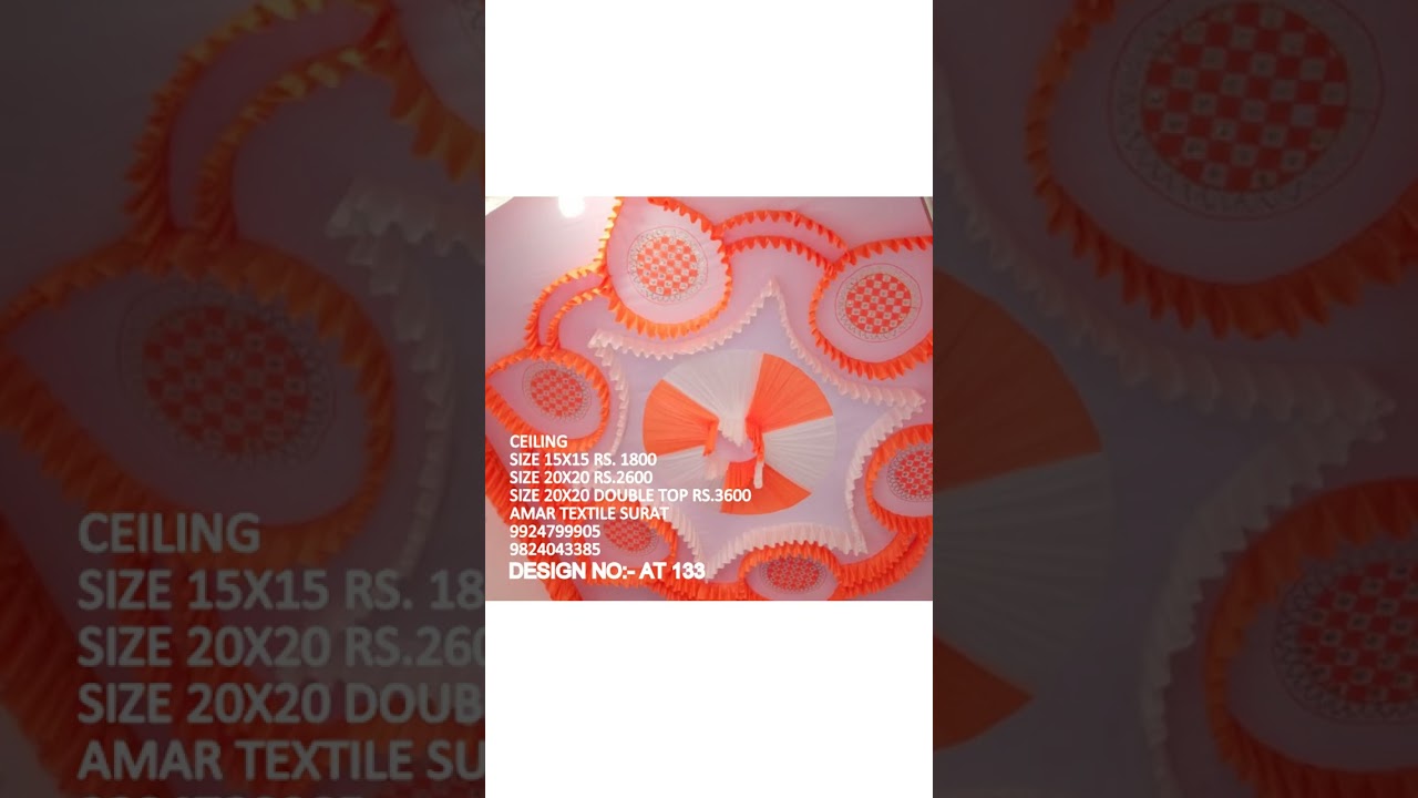 Shop Custom Mandap Tent Fabric, Ceiling Cloth & Wedding Decor at AMAR TEXTILE 9924799905 whatapp now