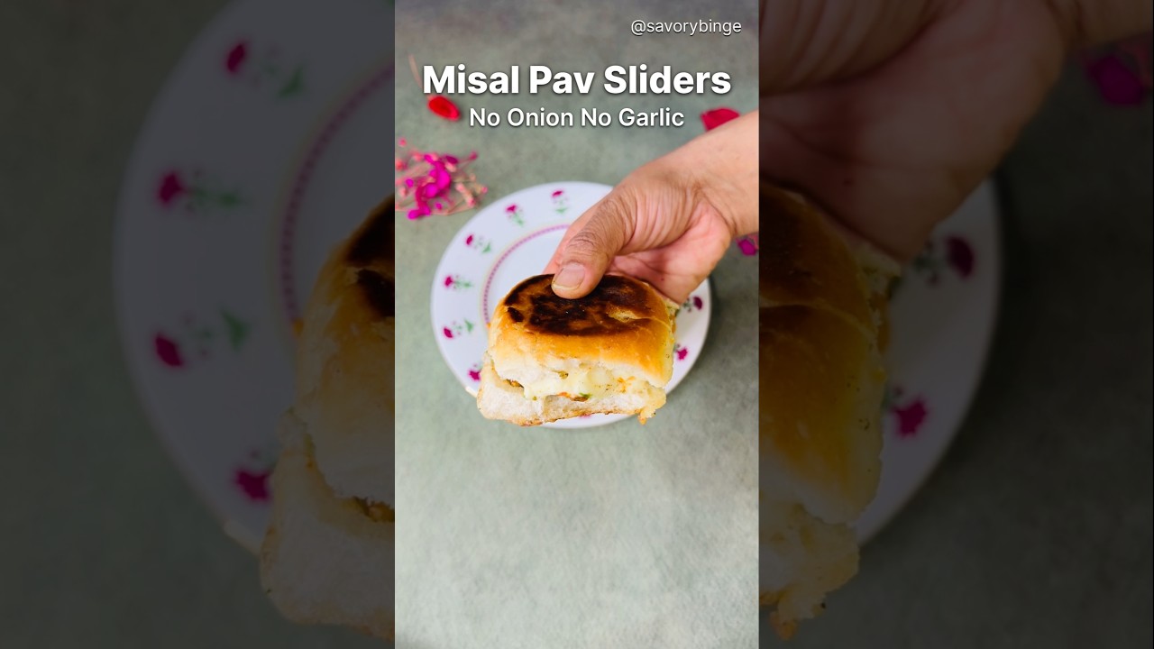 🌶️🔥​I took everything you love about spicy Misal Pav and turned it into the ultimate party slider