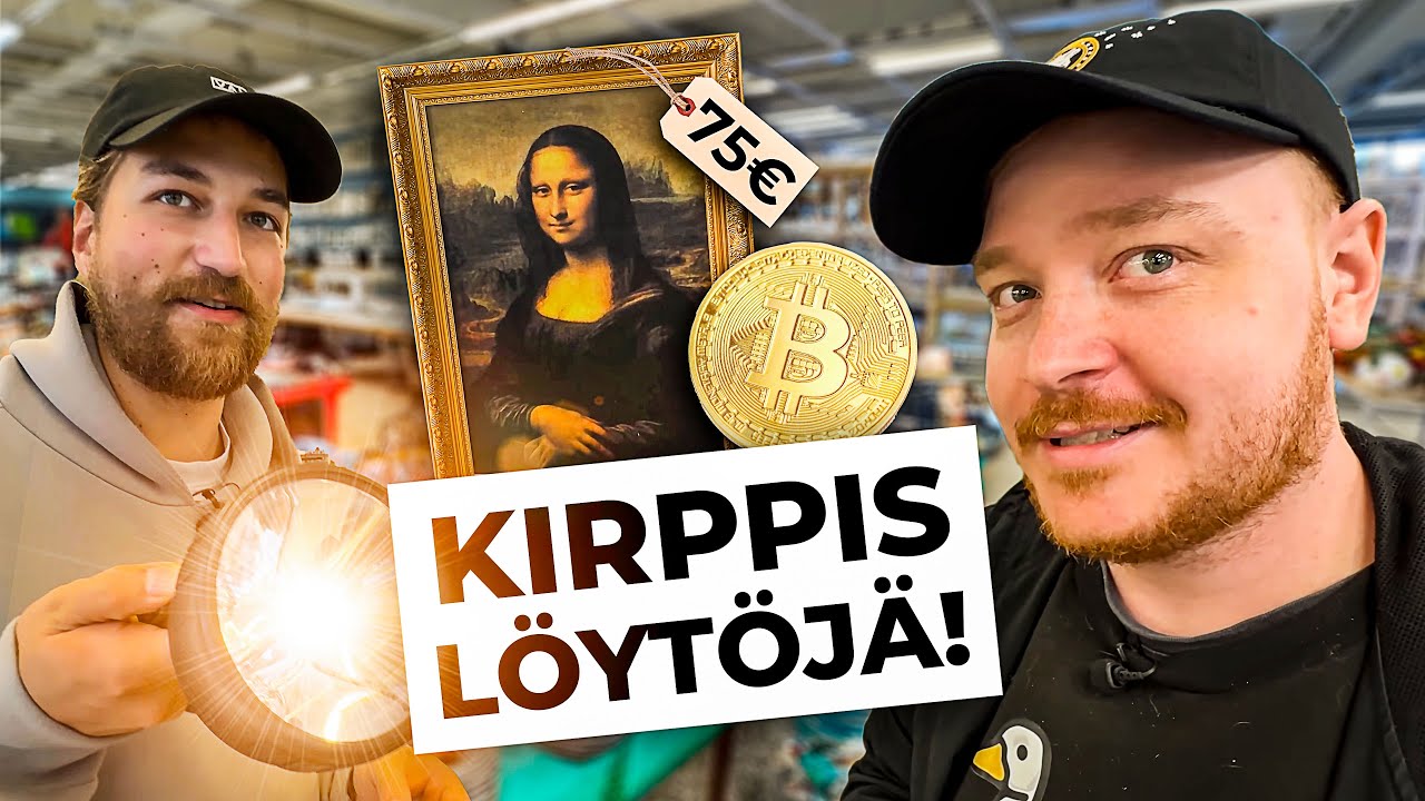 Löydettiin Bitcoineja ja Mona Lisa! - Kirpparikierros osa 5