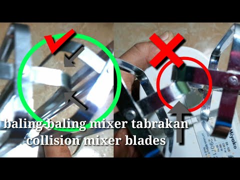 Video: Pukulan Mixer: Pilih Lampiran Pengocok Atau Lampiran Pengaduk. Bisakah Solusinya Dicampur Dengan Perforator?