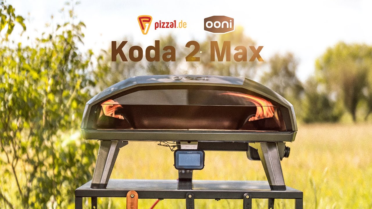 Ooni Koda 2 Max extragroßer Gas Pizzaofen | pizza1.de
