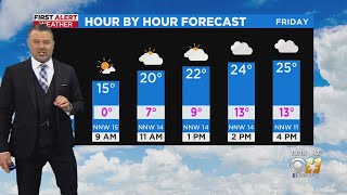 First Alert Weather: Temperatures will plummet below freezing tomorrow