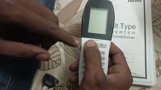 Voltas A C को अनलॉक कैसे करें/How To Unlock Voltas AC, Voltas AC Remote Unlocked Code/
