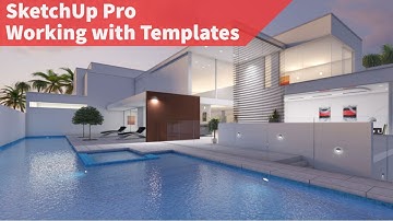 1-2 Working With Templates (SketchUp Pro Tutorials)