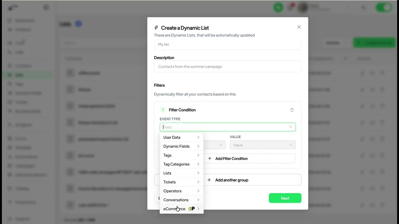 YouTube player