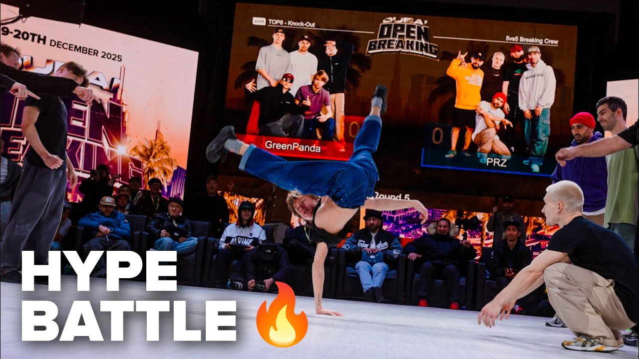 Green Panda vs PRZ [CREW TOP 8 🔥] / Dubai Open Breaking 2025