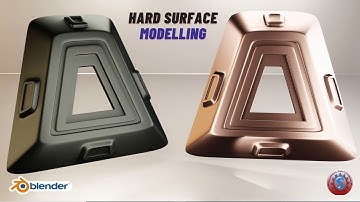 HARDSURFACE MECHANICAL PART - TRIANGLE GUARD COVER MODELLING || BLENDER 2.9 || TUTORIAL#18