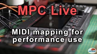 Akai MPC Live MIDI mapping for performances screenshot 5