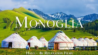 Mongolia 4K Relaxation Film - Silk Road, Peaceful Relaxing Music | Nature 4k Video UltraHD