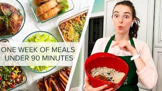 I Meal Prep For A Week In Under 90 Minutes