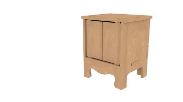 How to Construct Kaisercraft BTP Mini Cupboard (SB2256)