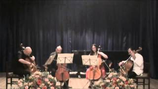 J S Bach Chakona for cello quartet Levon Araqelyan,Alexandr Karakhanyan Gayane Khachatryan  Aram Tal