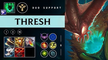 Thresh Support vs Shaco - EUW Master Patch 25.24