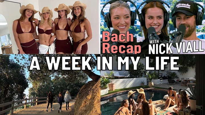 week in my life: podcasting, monday swimwear shoot...