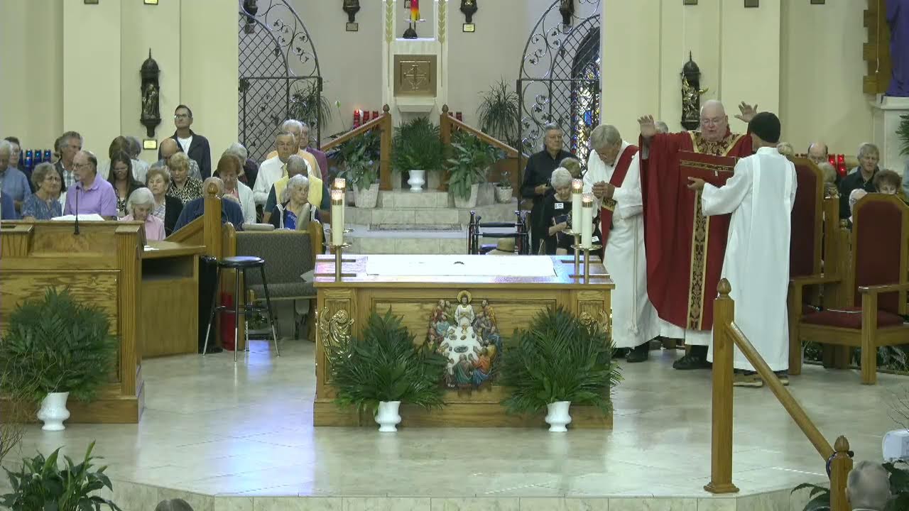 Palm Sunday Mass March 24, 2024 YouTube