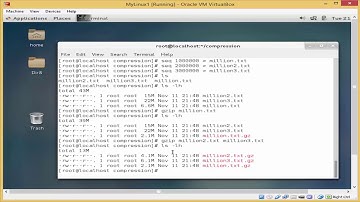 Lession 3: Linux Command Line - Video 14: File Compression using gzip , bzip2