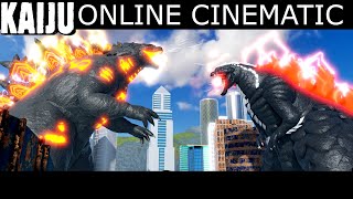 Kaiju Online ! Godzilla 2021 Vs Godzilla Singular Point Cinematic | ROBLOX