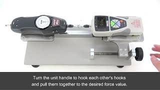 Users Guide - Tabletop Force Gauge Calibration Unit TFCU series Tensile Calibration