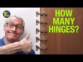 How many concealed hinges? [video 412]