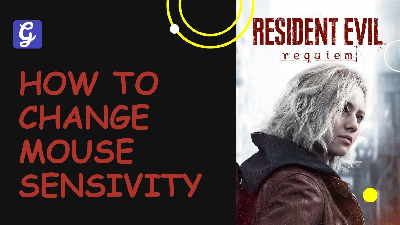 How to Change Mouse Sensivity - Resident Evil Requiem (RE9) - YouTube