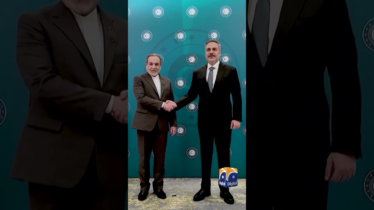 Министр иностранных дел Ирана встретился со своим турецким коллегой | Geo News English