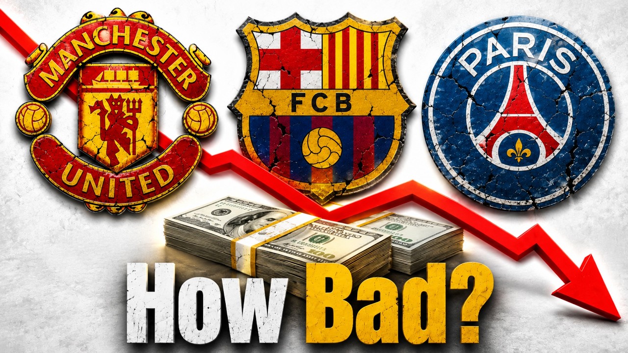 Why the Biggest Football Clubs Are DROWNING in DEBT