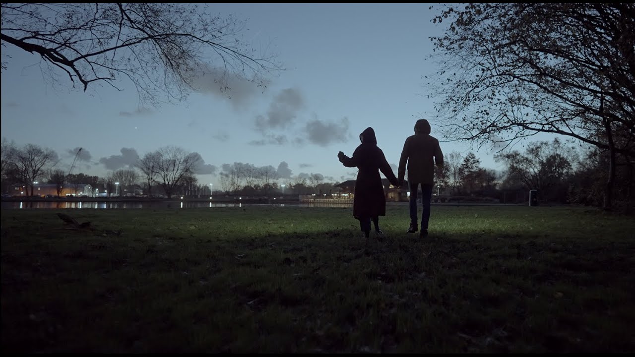 Park Walk — a couple walking through the park