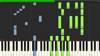 Charles H. Gabriel - His Eye Is On The Sparrow - Piano Cover Tutorials - Backing Track