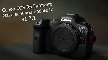 R6 v1.3.1 Update. CANON pulled the update v1.3.0 due to MAJOR bugs.